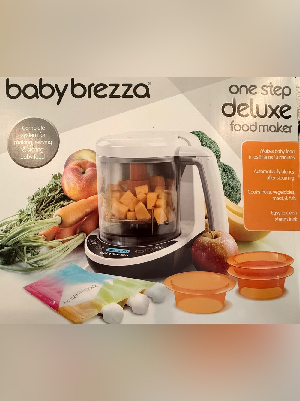 Baby Brezza one step food deluxe food maker